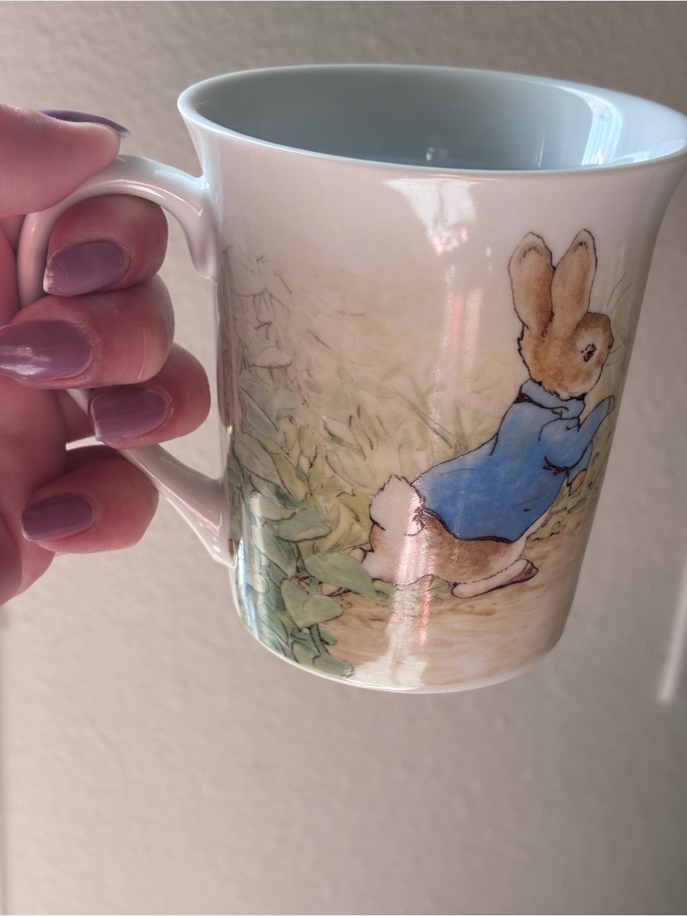 Peter Rabbit Blue Jacket Porcelain Mug - Picture 6 of 9